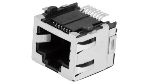 Gniazdo RJ45 8-pin Kat 5 ekranowane złocony Układ 8p8c SMT 6339160-1