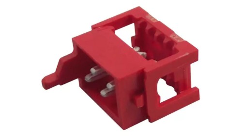 Micro-MaTch wtyk męskie 4-pin IDC na taśmę Układ 2x2 1,27mm 7-215083-4