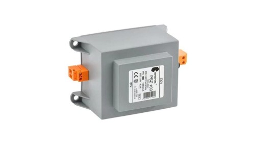 PSZ 100 400/230V 100W 0,43A Jednofazowy transformator IP30 na szynę DIN TH-35 w obudowie z zabezpieczeniem