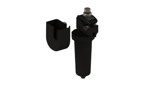 Bezpiecznik napowietrzny 25A BNA-1 z zaciskiem do linii izolowanych AsXSn 16-35 z nakrętką zrywalną