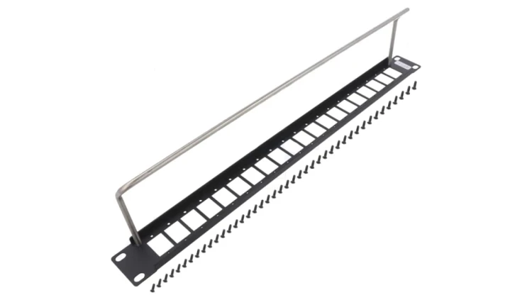 Patch panel adapter montażowy SLIM RACK przykręcany 29mm CP30162