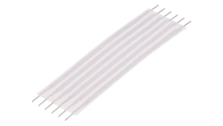 Złącze zwora elastyczna R.taśmy 2,54mm L 50,8mm proste 6-1437142-7