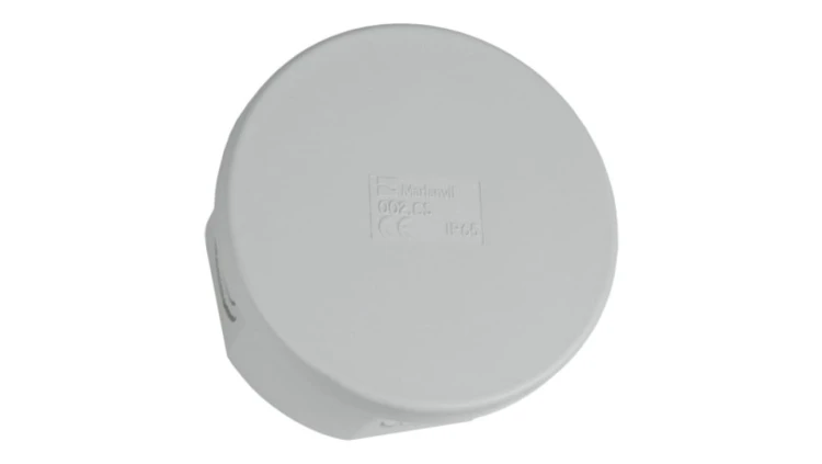 Puszka natynkowa wym/wew Ø80 4+2 membrany IP65 002.CS M-L 0936