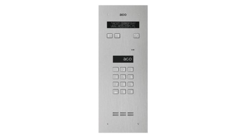 Centrala Master cyfrowa do 1020 lokali oraz elektronicznym spisem lokatorów stal nierdzewna INSPIRO 3+