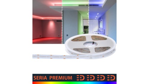 Taśma Premium 24V COB 768led RGB (5)