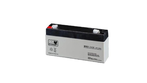 MWS 3.4-6 Akumulator AGM 6V 3,4Ah MW Power