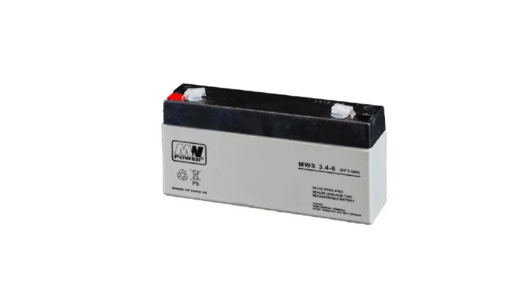 MWS 3.4-6 Akumulator AGM 6V 3,4Ah MW Power
