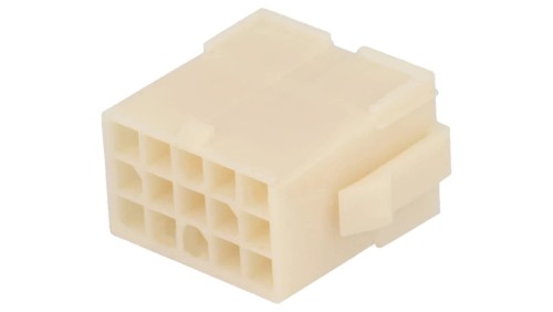 Wtyk gniazdo przewód-przewód męskie żeńskie 4,14mm 15-pin 172163-1