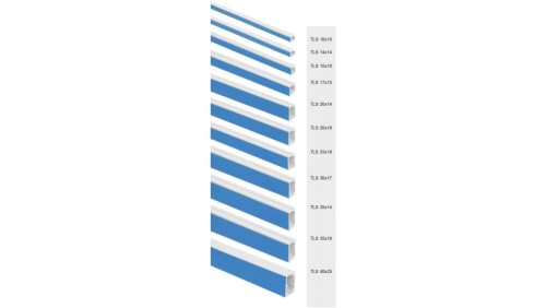 Listwa elektroinstalacyjna (korytko kablowe) 30x17mm z taśmą dwustronną 1kpl=20mb