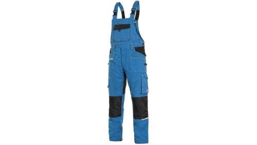 SPODNIE CXS OGRODNICZKI STRETCH NIEBIESKO-CZARNE ROZMIAR 52