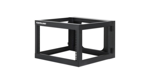 Rama Rack 19 6U 604x555, wisząca, tylne otwarcie, 4 słupki