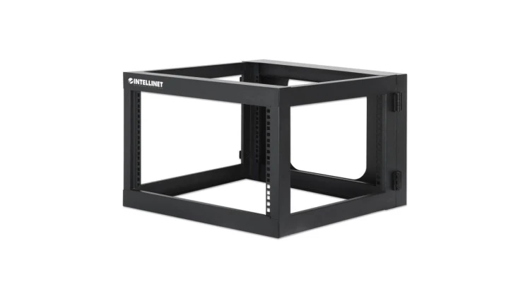 Rama Rack 19 6U 604x555, wisząca, tylne otwarcie, 4 słupki