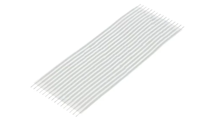 Złącze zwora elastyczna R.taśmy 2,54mm L 101,6mm proste 5-1437145-7