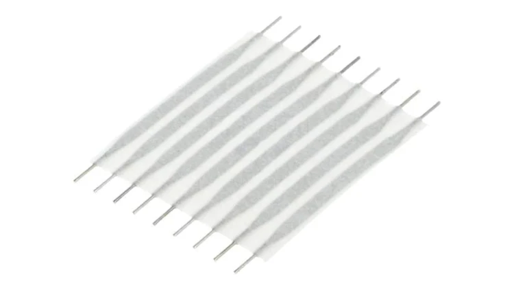 Złącze zwora elastyczna R.taśmy 2,54mm L 25,4mm proste 5-1447185-5