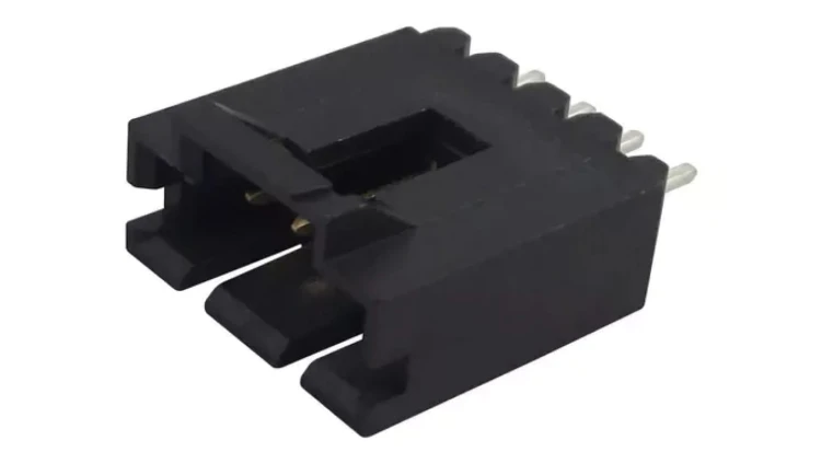 Gniazdo przewód-płytka męskie AMPMODU MTE 2,54mm 6-pin THT 5-104363-5