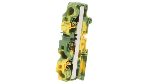Złączka szynowa SNK 0,5÷16mm2 tory 1 zaciski 3 żółto-zielony 1SNK712151R0000 (ZK16-PE-3P)