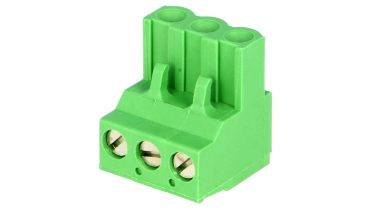 Listwa zaciskowa rozłączalna 5,08mm tory 3 proste wtyk 300V 796634-3