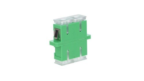 Adapter SM SC/APC duplex przezroczysty ISP 6824 2 273-12-ISP