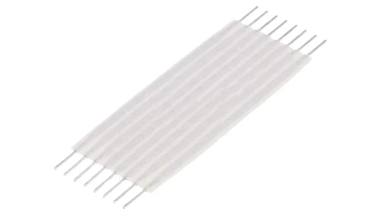 Złącze zwora elastyczna R.taśmy 1,27mm L 25,4mm proste 3-1437130-6