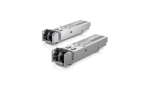 Moduł SFP MM, Duplex LC, 1.25Gbps, 550m Ubiquiti UACC-OM-MM-1G-D-2