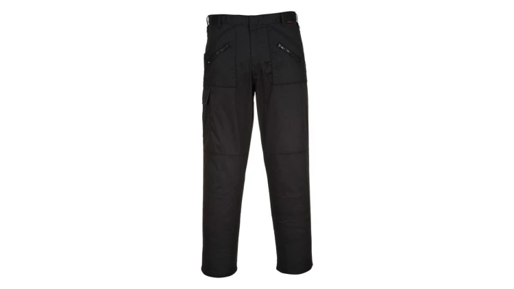 SPODNIE OCHRONNE DO PASA, CZARNE, BOJÓWKI S887BKS SHORT 30