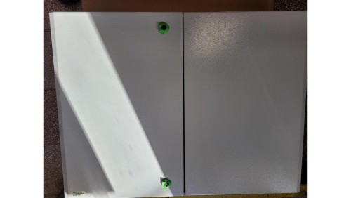 MHS 60 80 30 110575 Metalowa obudowa z płytą montażową IP55 600x800x300 podwójne drzwi pozioma
