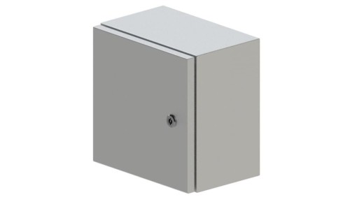 Obudowa metalowa WE-RH 300x300x250 mm IP66 z płytą montażową