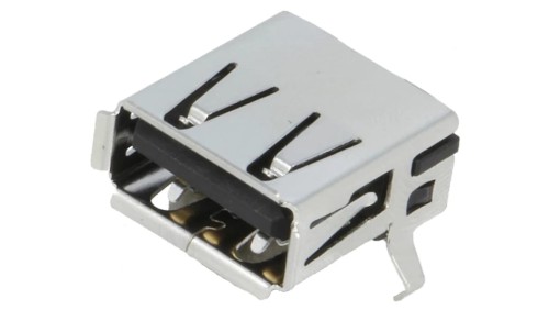 Gniazdo USB A na PCB THT 4-pin kątowe 90 292303-1