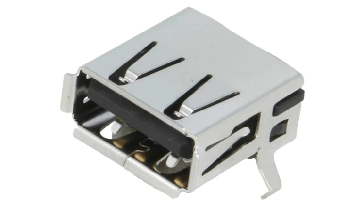Gniazdo USB A na PCB THT 4-pin kątowe 90 292303-1