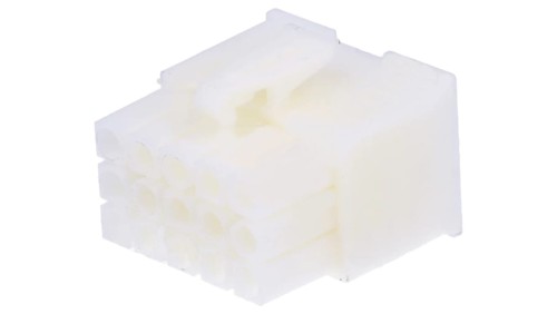 Wtyk przewód-płytka męskie żeńskie Mini Universal MATE-N-LOK 172171-1