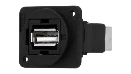 Łącznik USB A - USB B 2.0 FT plastik CP30209NX
