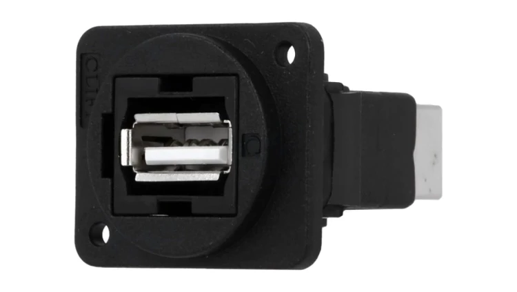 Łącznik USB A - USB B 2.0 FT plastik CP30209NX