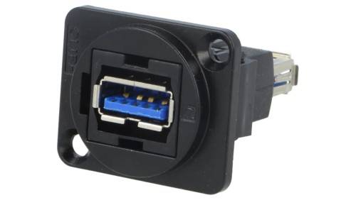 Łącznik USB A - USB A 3.0 FT metal 19x24mm CP30205NMB