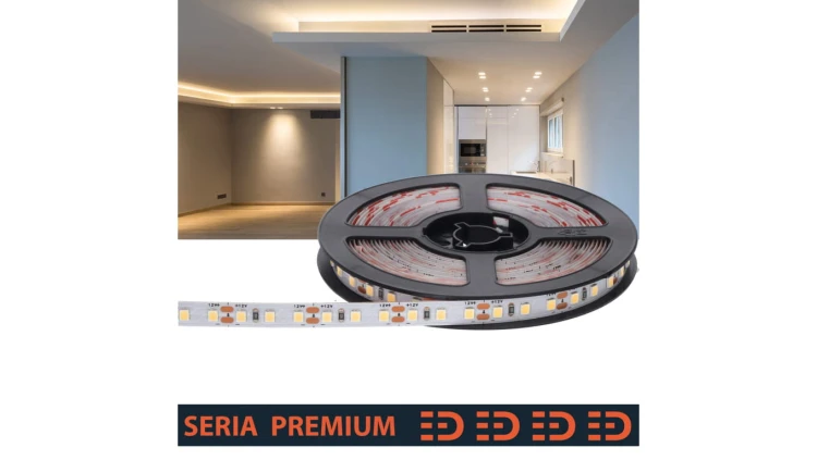 Taśma Premium 12V 120led 4000K 1000lm SMD2835 (5) PL3Y