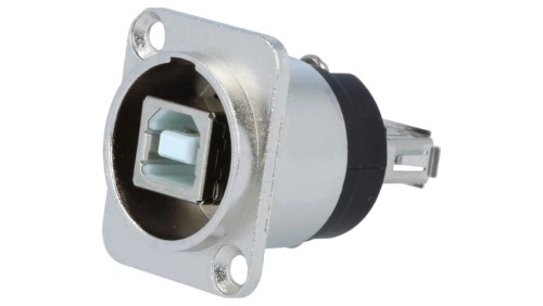 Adapter USB A - USB B 2.0 gniazdo-przód FT CP30111