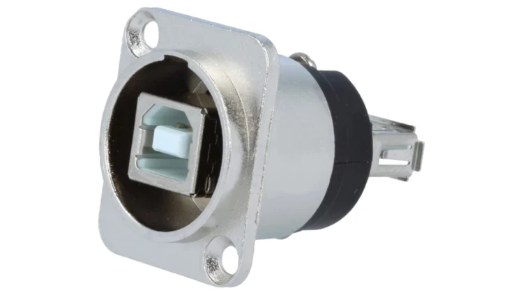 Adapter USB A - USB B 2.0 gniazdo-przód FT CP30111