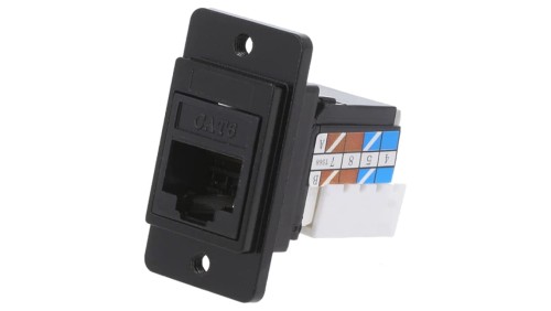 Łącznik DUALSLIM RJ45 8p8c Kat 6a IDC 8pin gniazdo CP30727MB3