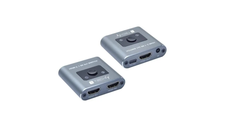 2-Portowy Przełącznik HDMI 2.1 8K*60Hz 2x1 z Pilotem IR