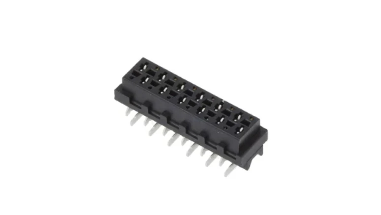 Micro-MaTch gniazdo żeńskie 12-pin SMT na PCB Układ 2x6 1-2178711-2