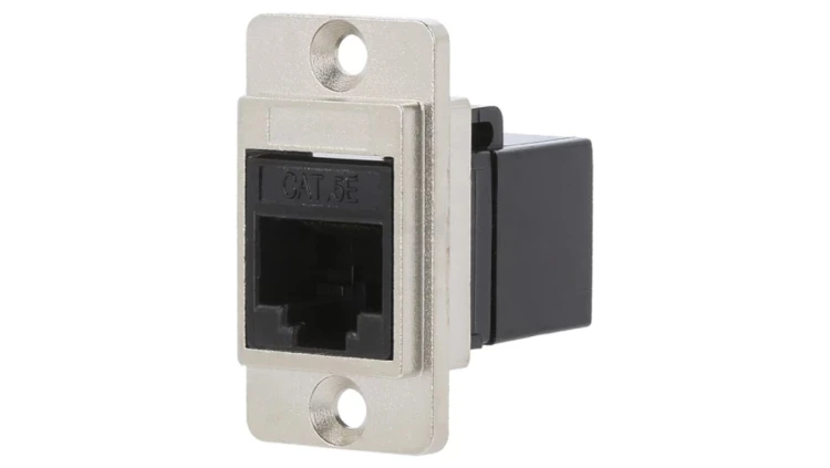 Łącznik DUALSLIM RJ45 8p8c Kat 5e gniazdo z obu stron CP30720M