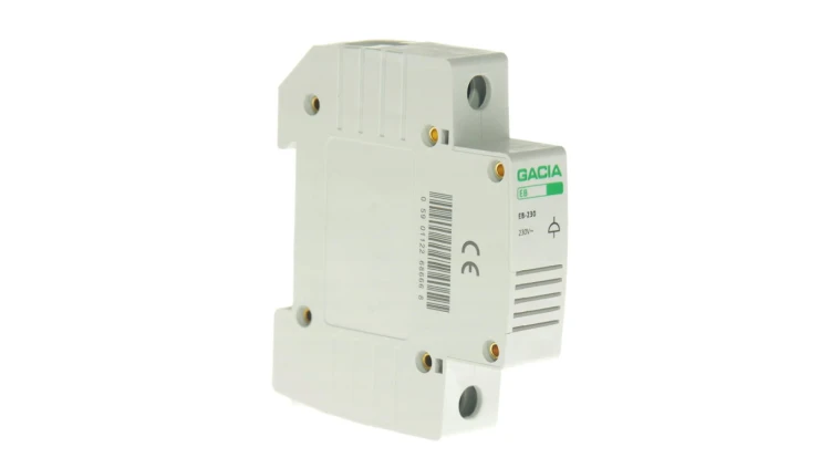 Dzwonek modułowy na szynę TH35 230V AC / EB-Gacia