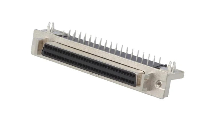 Złącze przewód-płytka 68-pin ekranowane zatrzask PCB gniazdo 5787082-7