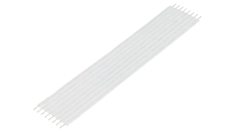 Złącze zwora elastyczna R.taśmy 2,54mm L 101,6mm proste 8-1437145-8