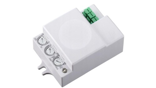 Czujnik ruchu zmierzchu mikrofalowy sensor do LED HF: 5.8G Hz CW radar IP20 6S-CR6-MF