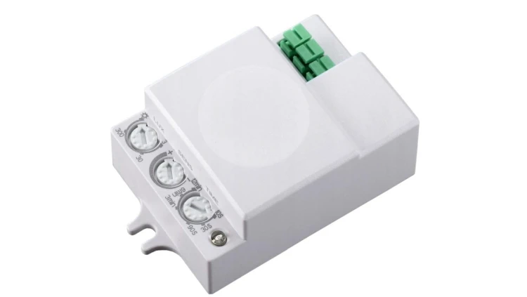 Czujnik ruchu zmierzchu mikrofalowy sensor do LED HF: 5.8G Hz CW radar IP20 6S-CR6-MF