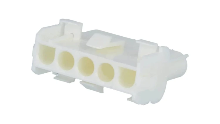 Wtyk gniazdo przewód-przewód męskie żeńskie 6,35mm 5-pin 350810-1