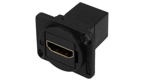 Łącznik HDMI gniazdo z obu stron ekranowane standard XLR CP30200G