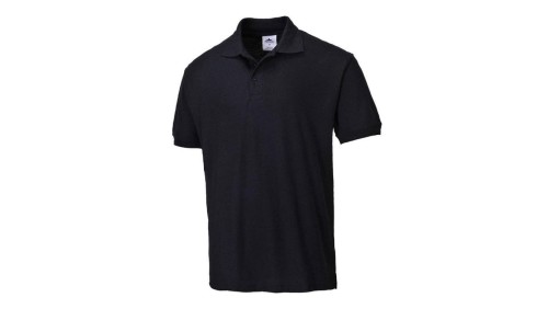 KOSZULKA POLO NAPLES, B210 CZARNA ROZMIAR M