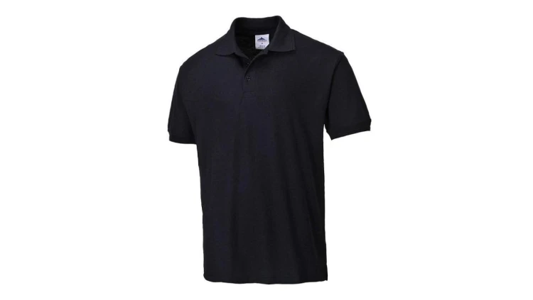 KOSZULKA POLO NAPLES, B210 CZARNA ROZMIAR M