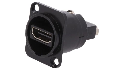 Łącznik HDMI gniazdo z obu stron FT ekranowane 19x24mm CP30122